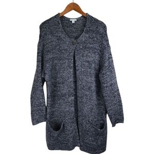 J Jill Mohair Cashmere Wool Womens Cardigan Medium Cozy Bohemian Casual Cottage‎